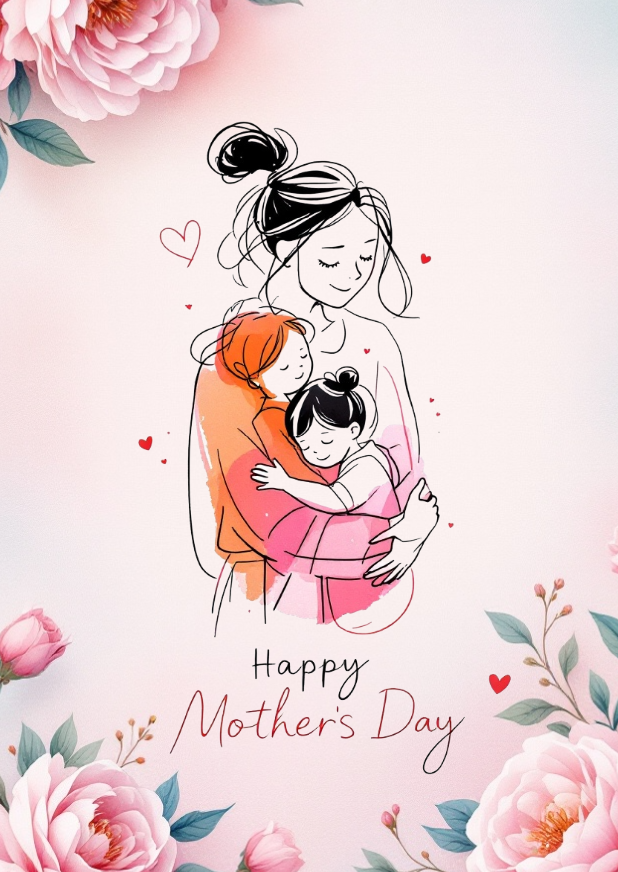 Mother and Kids