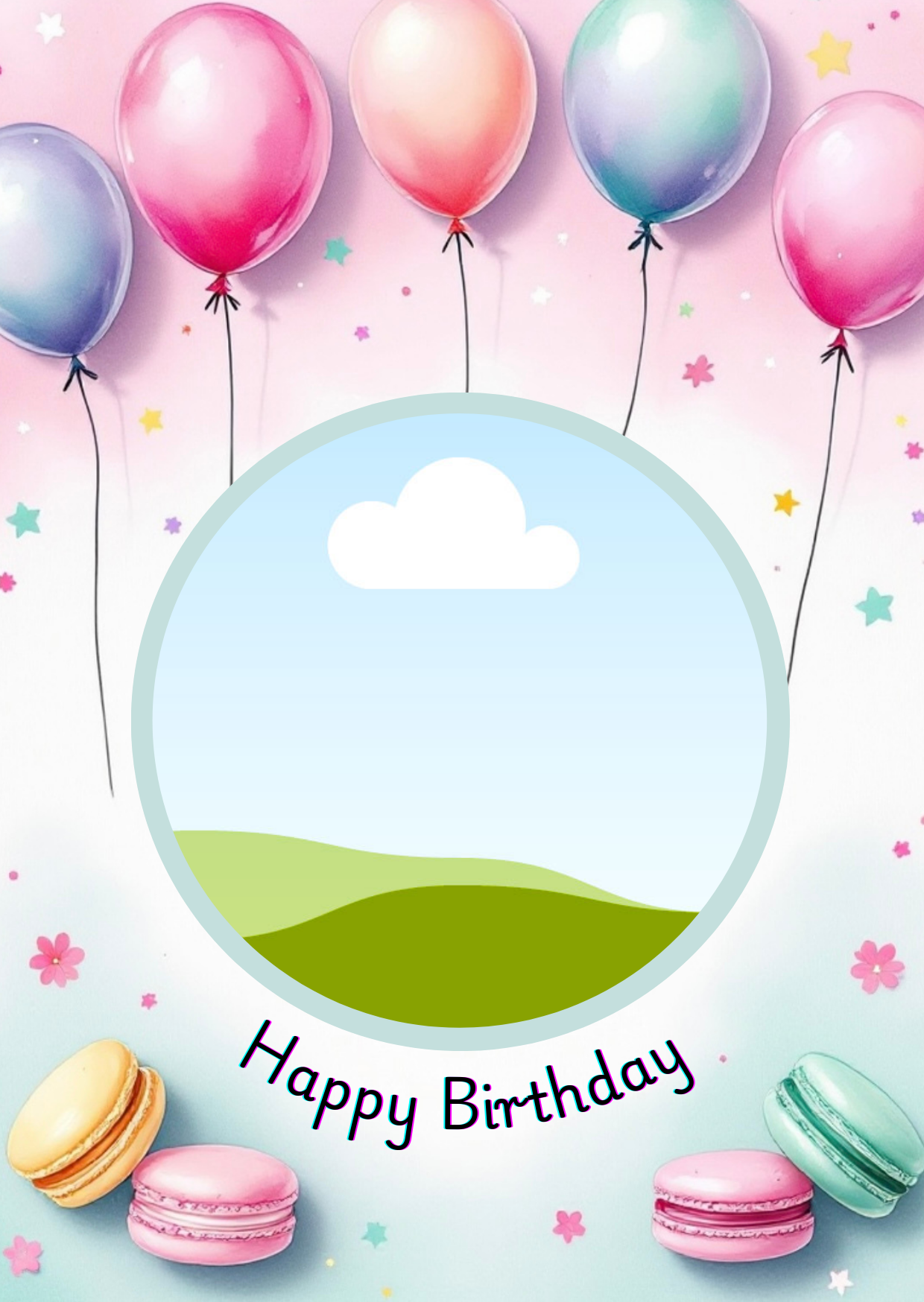 Happy Birthday Macarons